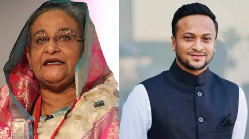 নয়াদিল্লিতে শেখ হাসিনার ভার্চুয়াল আলোচনা সভায় সাকিব আল হাসান