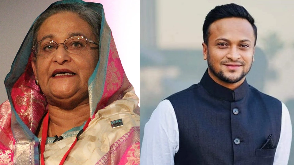 নয়াদিল্লিতে শেখ হাসিনার ভার্চুয়াল আলোচনা সভায় সাকিব আল হাসান